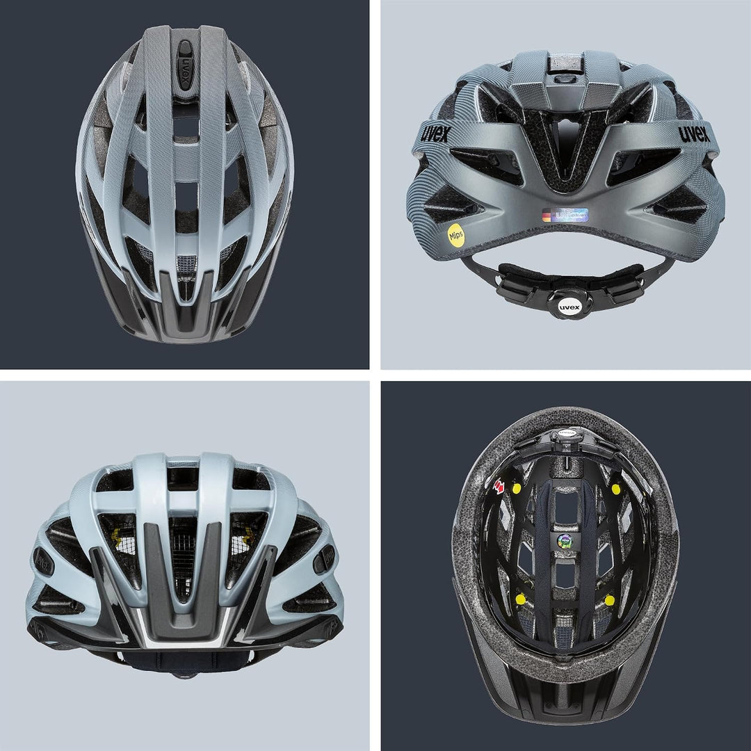 uvex i-vo cc MIPS - Leichter Allround-Helm für Damen und Herren - MIPS-Sysytem - erweiterbar mit LED