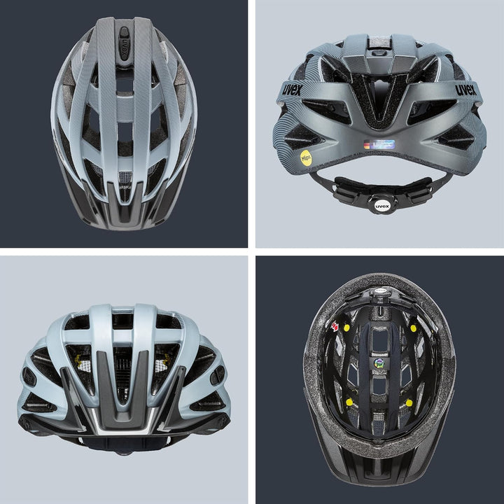 uvex i-vo cc MIPS - Leichter Allround-Helm für Damen und Herren - MIPS-Sysytem - erweiterbar mit LED