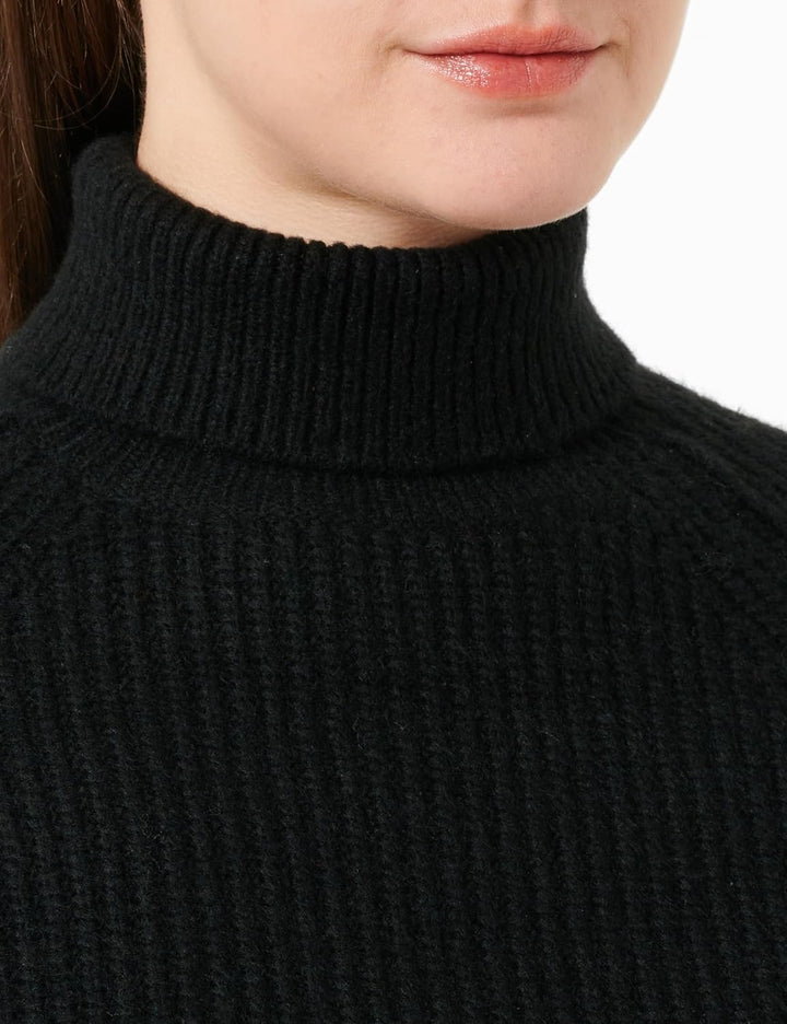 Replay Damen Pullover Rollkragenpullover Recyceltes Material L Black 098, L Black 098