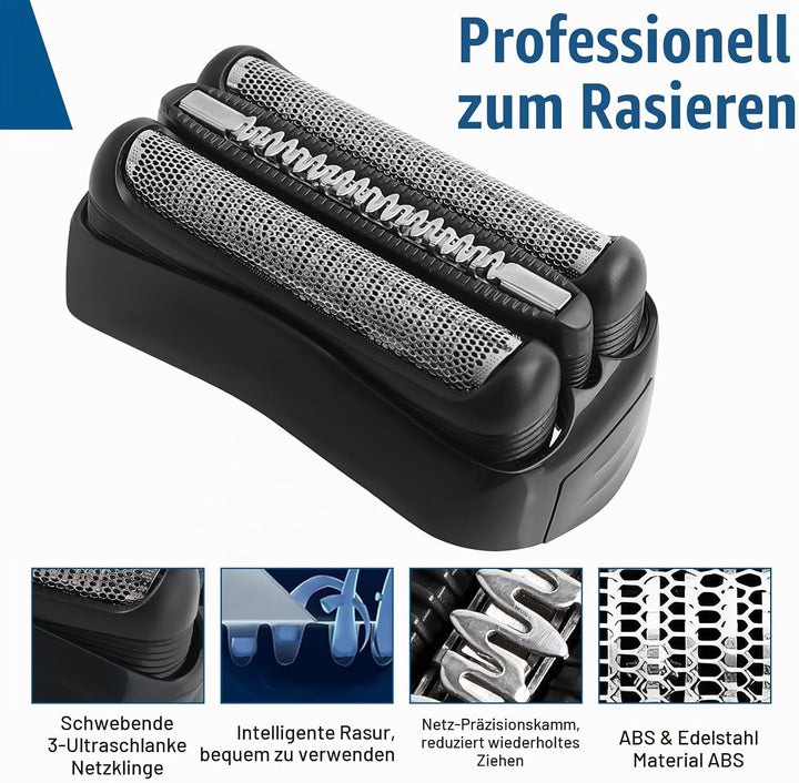3 Stück Series 3 Scherkopf 21B Ersatzrasierkopf Kompatibel mit Series 3 Männer Rasierer Scherkopf Ra