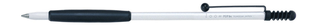 Tombow BC-1000ZS3 Kugelschreiber Zoom 707 inklusive Geschenkverpackung, weiss/schwarz, weiss/schwarz