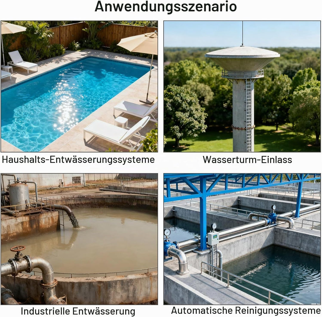 Heschen Schwimmerschalter 4M Kabel Wasserstandsregler für Wassertank, Schmutzwasserpumpe