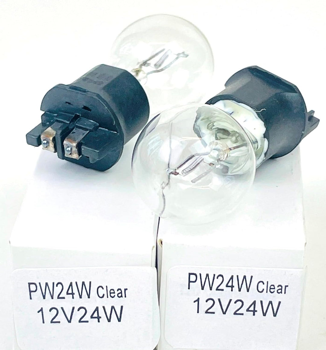 2x Stück PW24W Clear 12V WP3.3x14.5/3 24W Glühlampe Halogen Auto Lampe