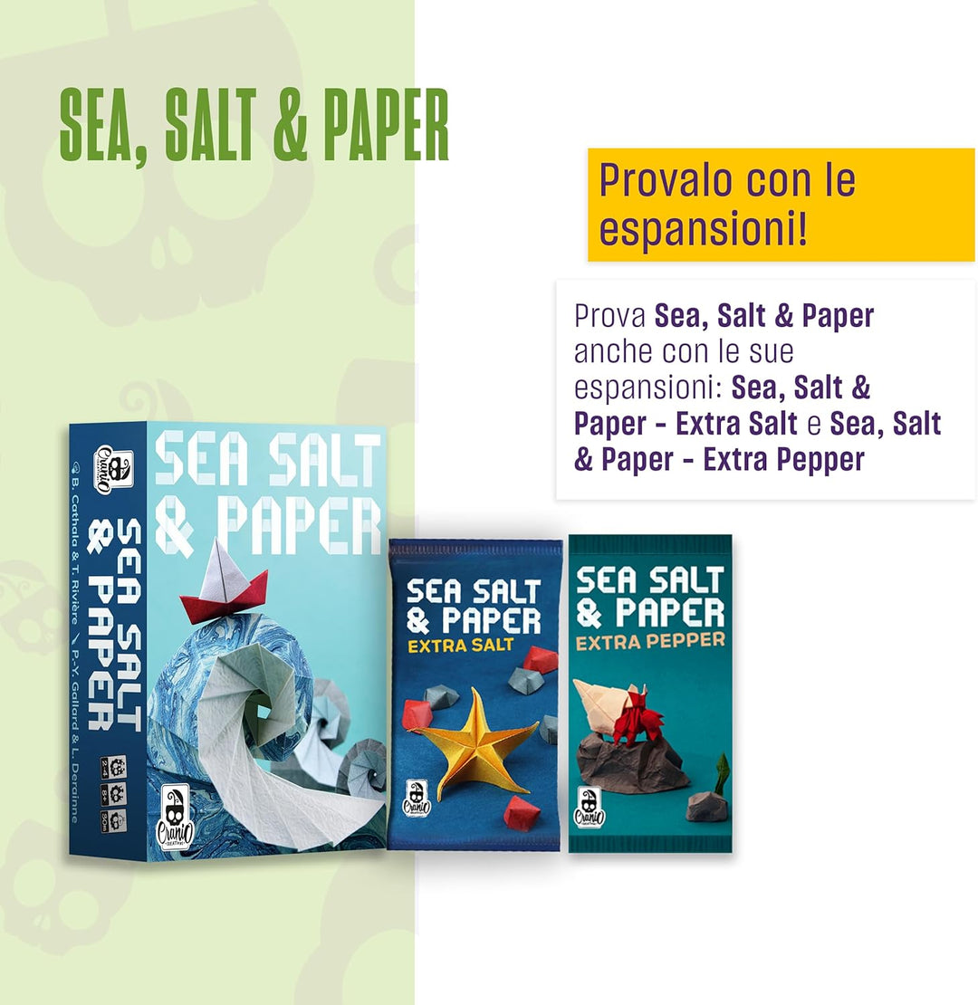 Cranio Creations – Sea Salt & Paper - Tauchen Sie EIN in einen Ozean aus Karten und Origami! - 2-4 S