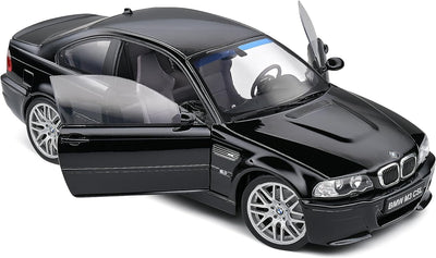 Solido Modellauto Massstab 1:18 BMW E46 CSL schwarz