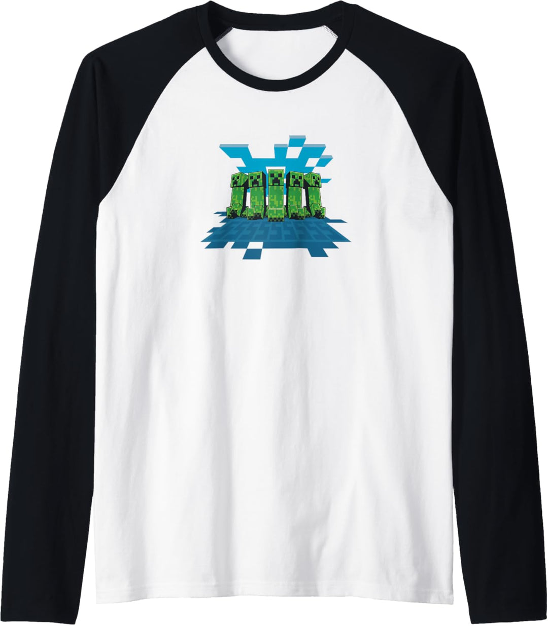 Minecraft Creeper Mob Aufstellung Raglan