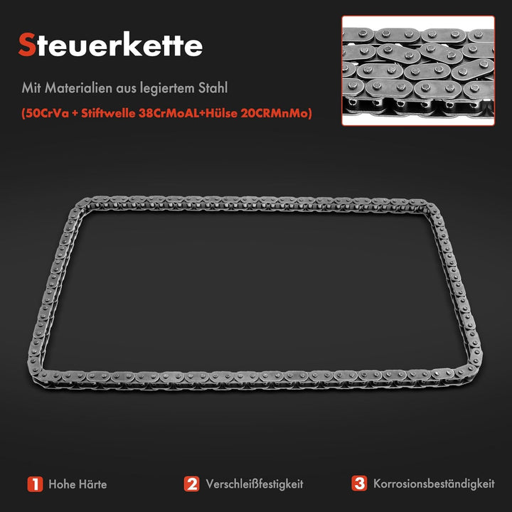 Steuerkettensatz für Ibiza III 6L1 Fabia I 6Y2 Fabia I Combi 6Y5 Fabia I Stufenheck 6Y3 Fabia II 542