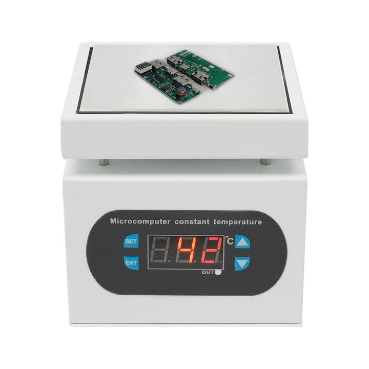 Lötstation Heizplatte - 350W Elektrische Vorwärmstation mit LED-Anzeige & Mikrocomputer | Schweissst