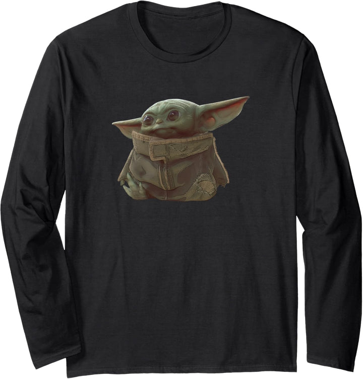 Star Wars The Mandalorian The Child Portrait Langarmshirt