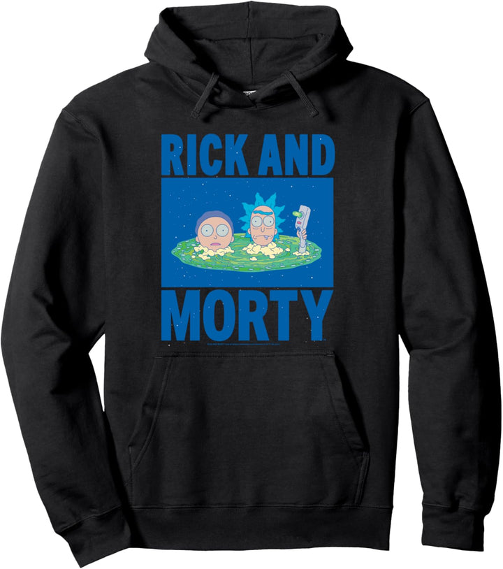 Rick und Morty Portalköpfe Pullover Hoodie