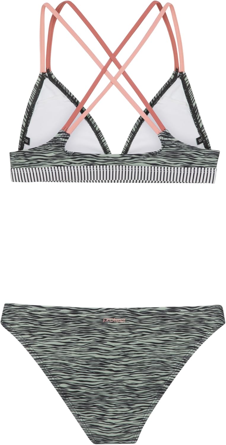 Protest Mädchen Triangel-Bikini PRTEVA JR 128 Green Baygreen, 128 Green Baygreen