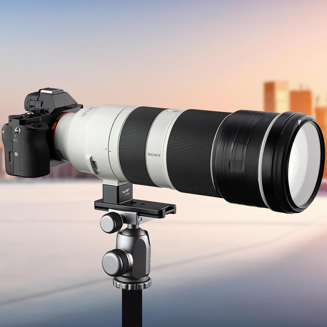 Haoge LF-S26 Objektiv Ersatzfuss Stativhalterung für Sony FE 200-600 mm 1: 5,6-6,3 G OSS SEL200600G