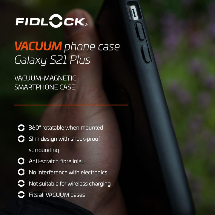 Fidlock Handyhülle Phone Case Galaxy S21+ geeignet für alle Vacuum Handyhalterungen Samsung S21+, Sa