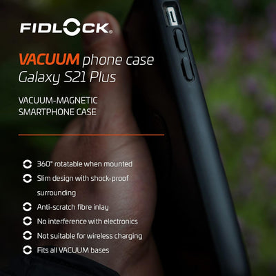 Fidlock Handyhülle Phone Case Galaxy S21+ geeignet für alle Vacuum Handyhalterungen Samsung S21+, Sa