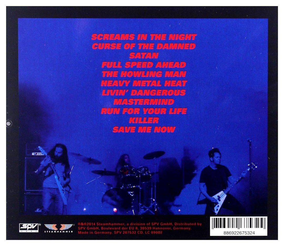Curse Of The Damned, Audio-CD