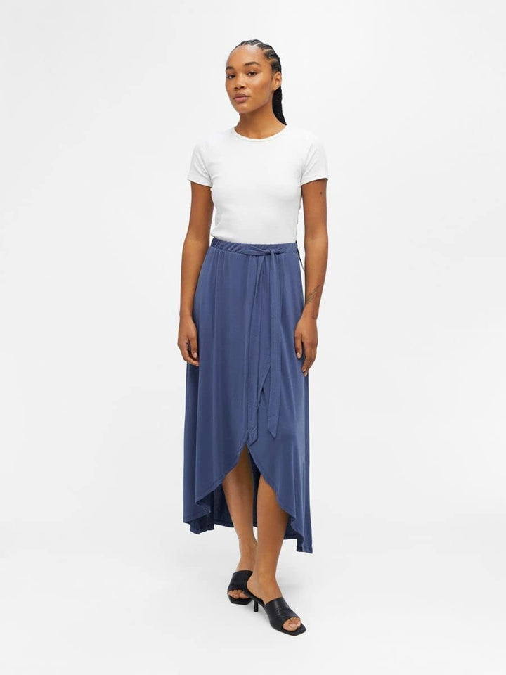 Object Female Maxirock OBJANNIE L Blue Indigo, L Blue Indigo