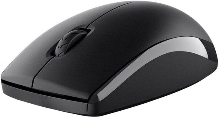 Trust Primo Kabellose Tastatur und Maus, Schwarz, Monochrom, Englisch, US, QWERTY US