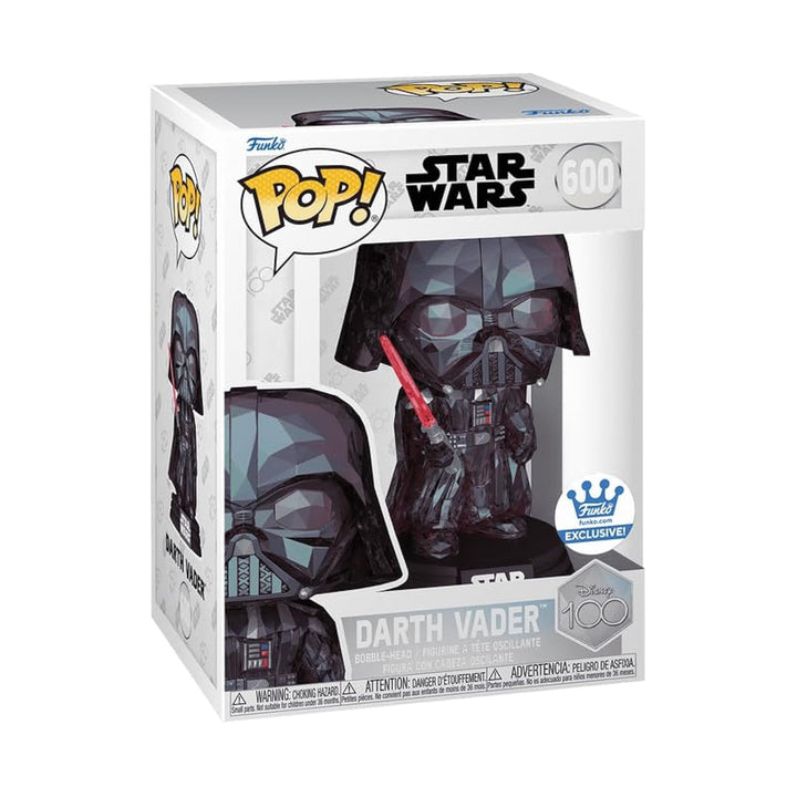 Funko Pop! Star Wars: Darth Vader (facettiert) #600 Funko Shop Exclusive Vinyl Figure Collectibles