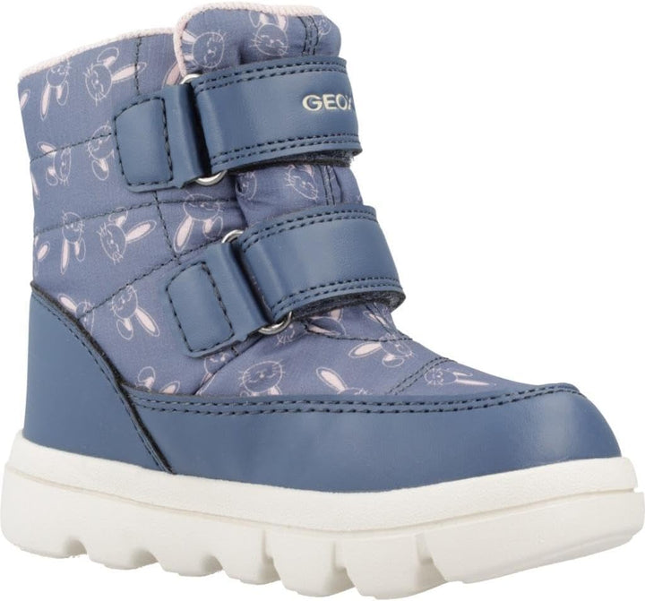 Geox Mädchen B Willaboom Girl B AAnkle Boot 21 EU Avio, 21 EU Avio