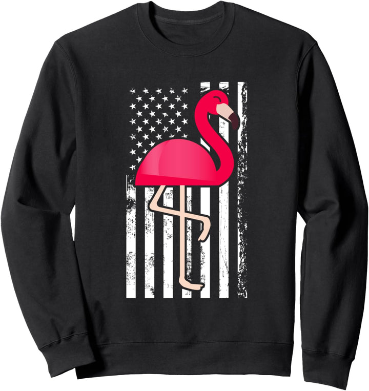 Amerikanische Flagge Niedlicher Patriotischer Sweatshirt
