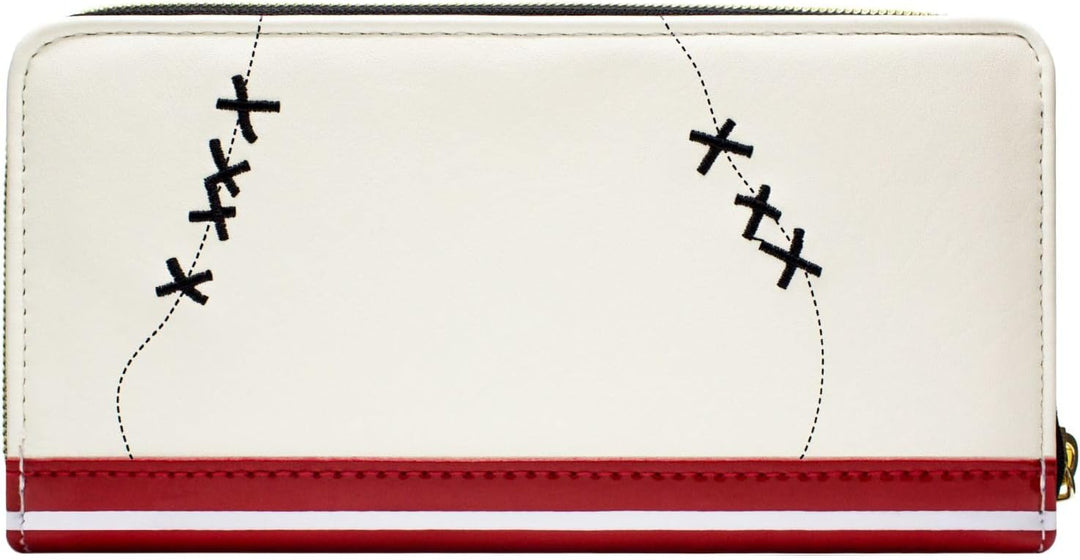 DC Harley Quinn Joker Daddys Lil Monster Portemonnaie Tri-Fold mit Münzfach & Kartenhalter, Weiss