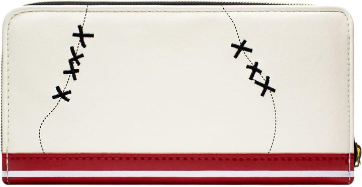 DC Harley Quinn Joker Daddys Lil Monster Portemonnaie Tri-Fold mit Münzfach & Kartenhalter, Weiss