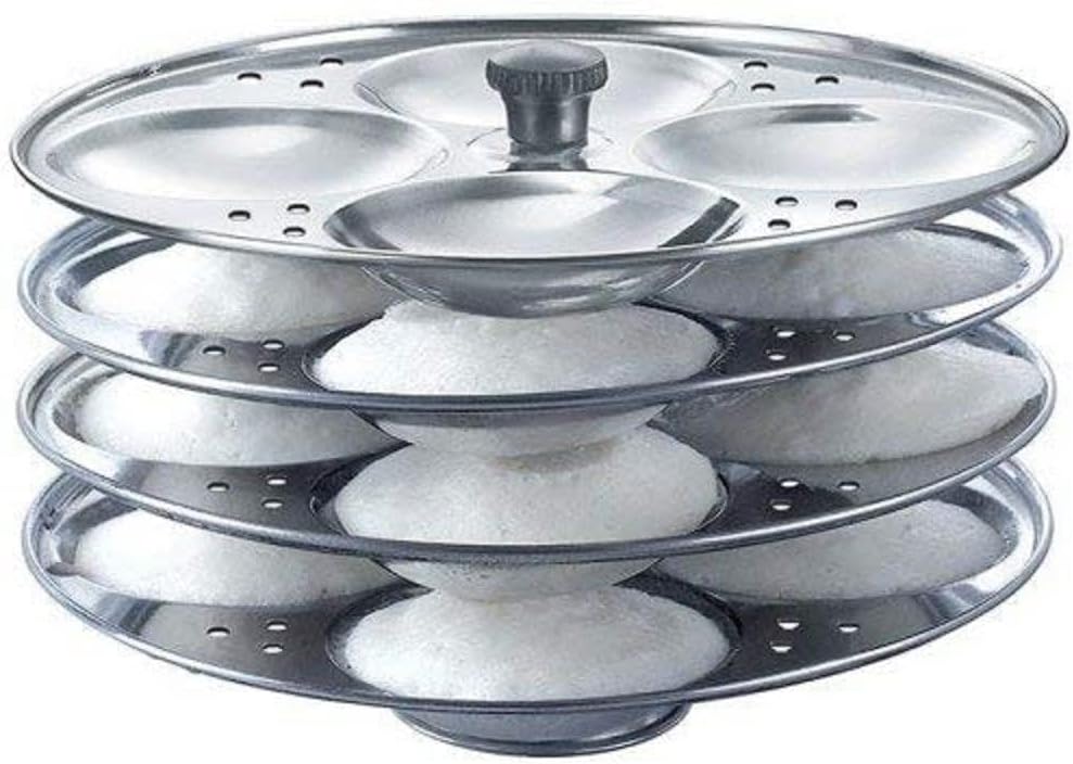 Cuiseur vapeur pour idlis indiens - 4 plateaux