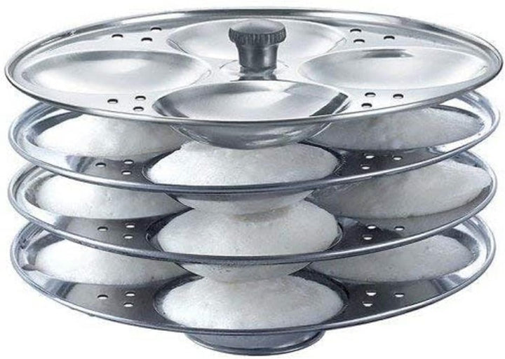 Cuiseur vapeur pour idlis indiens - 4 plateaux