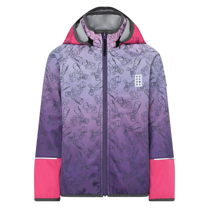 LEGO Mädchen Shell-Jacke 110 432 Lilac Rose, 110 432 Lilac Rose