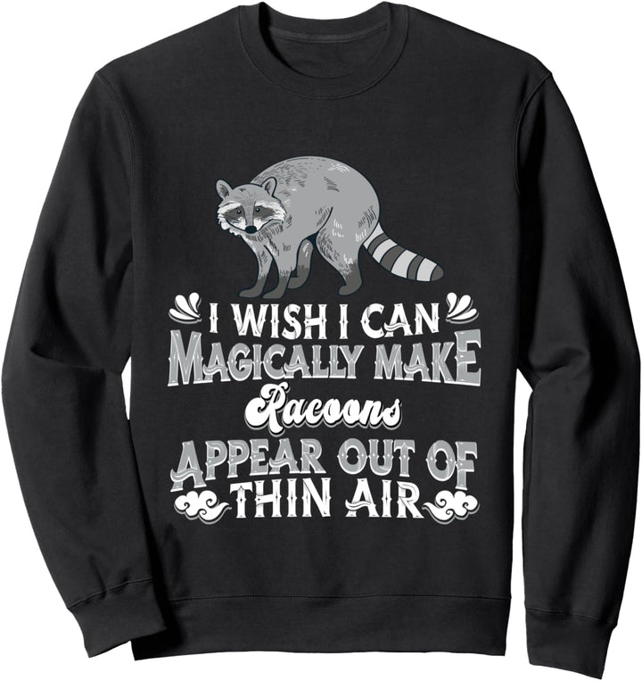 Waschbären - Lustiger Waschbär Sweatshirt