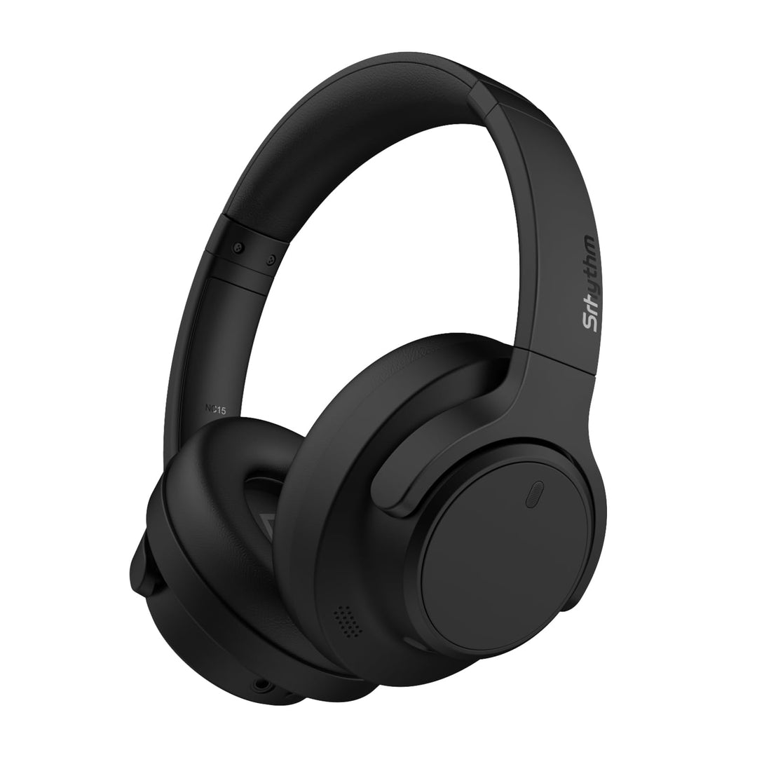 Srhythm NiceComfort 15 (2. Generation) Hybrid-Kopfhörer mit Geräuschunterdrückung, Bluetooth 6.0, mi
