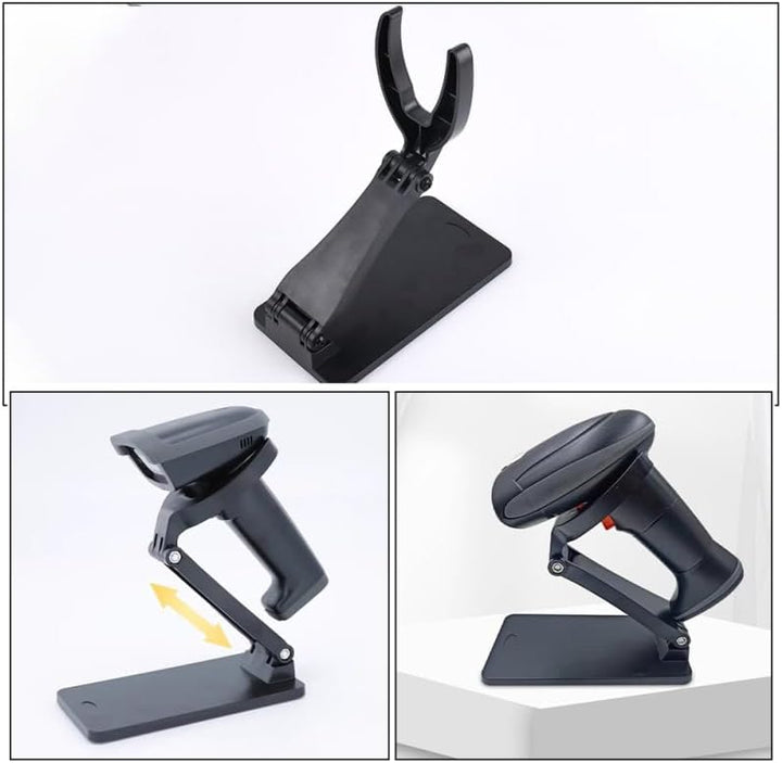 PRETYZOOM Universeller Faltbarer Barcode-Scanner-StäNder Mit Verstellbarem Winkel Stabiler Halter Fü