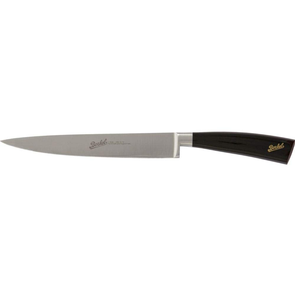 Van Berkel - Filetiermesser - Elegance Serie | Klingenlänge: 21 cm | Griff: Schwarz Glanz|*Blisterve