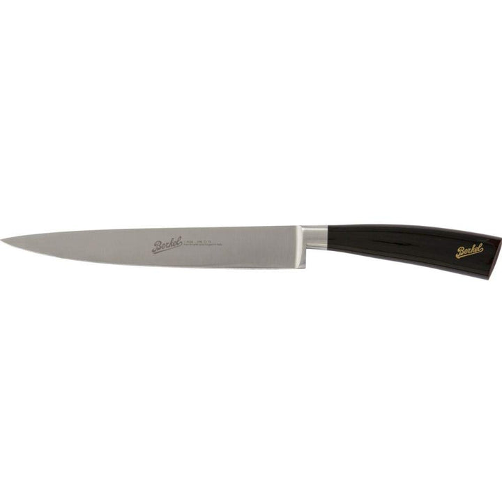 Van Berkel - Filetiermesser - Elegance Serie | Klingenlänge: 21 cm | Griff: Schwarz Glanz|*Blisterve