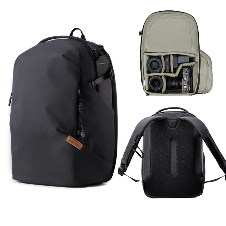 PGYTECH OneGo Lite Kamerarucksack 22L, Leichter Wasserabweisend Rucksack Fotografin für Stadt & Reis