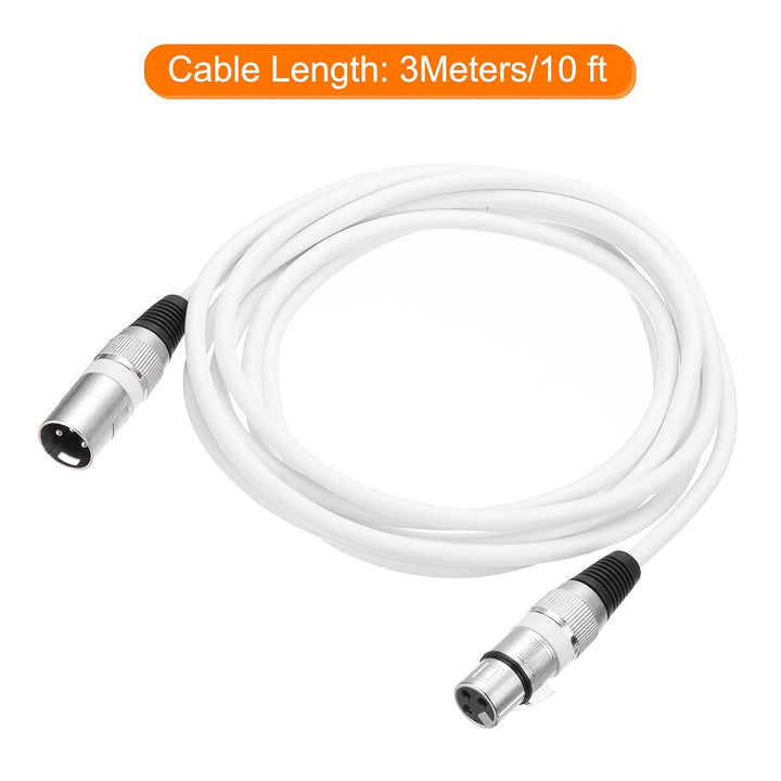 QUARKZMAN XLR Stecker auf XLR-Buchse 1,5m Mikrofonkabel Audio Adapter für Vorverstärker/Lautsprecher