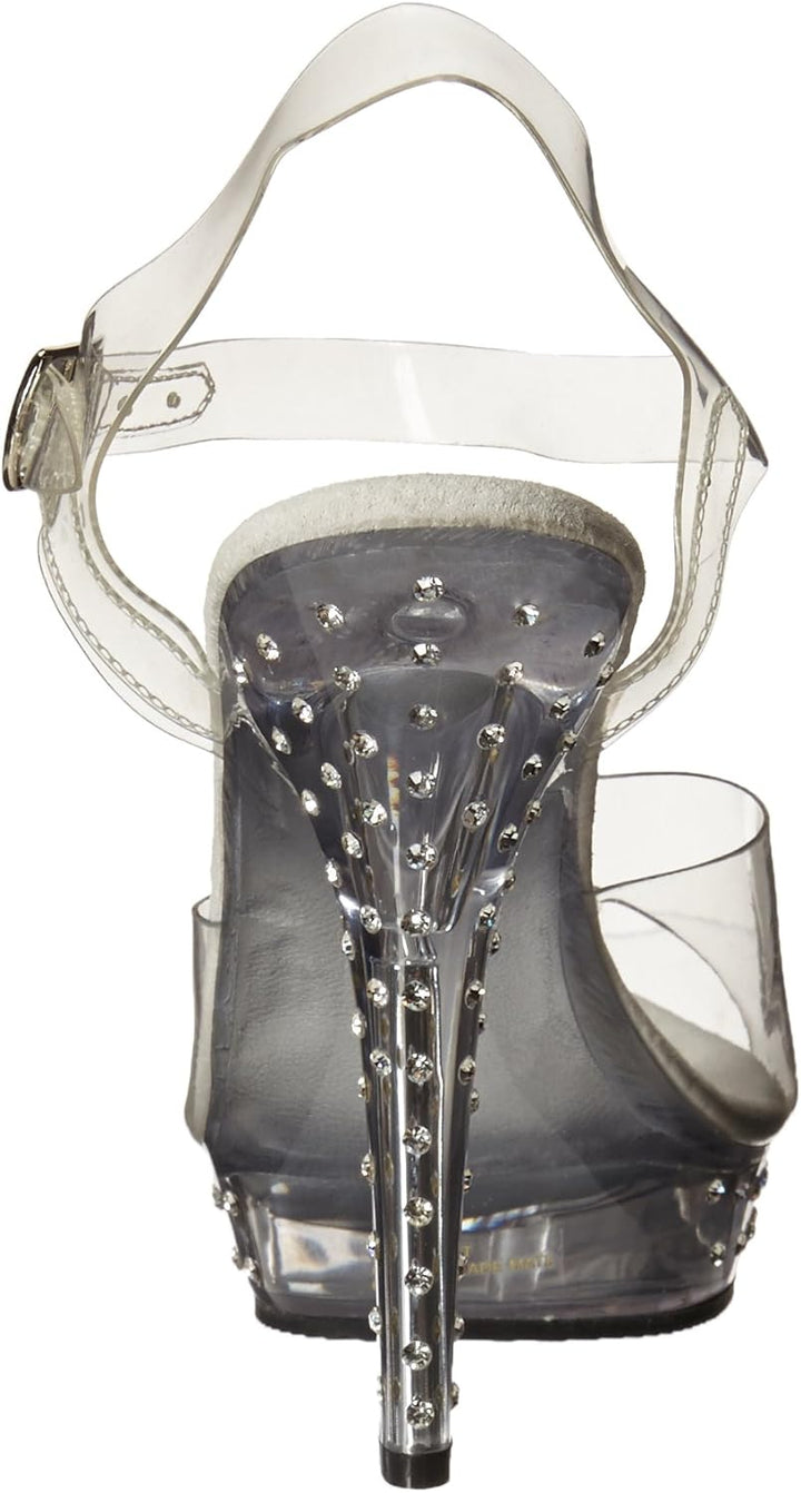 Fabulicious Mädchen LIP-108SDT Sandalen, Transparent (CLR/CLR)