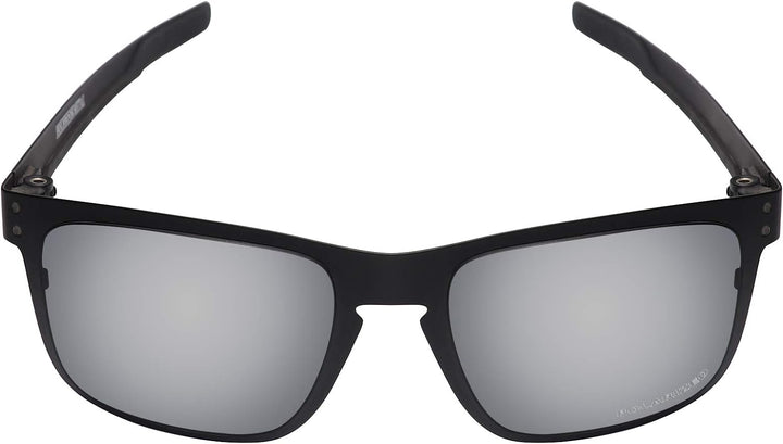Mryok Ersatzgläser für Oakley Holbrook Metall - Optionen Polarisiert – Silber Titan Mryok, Polarisie