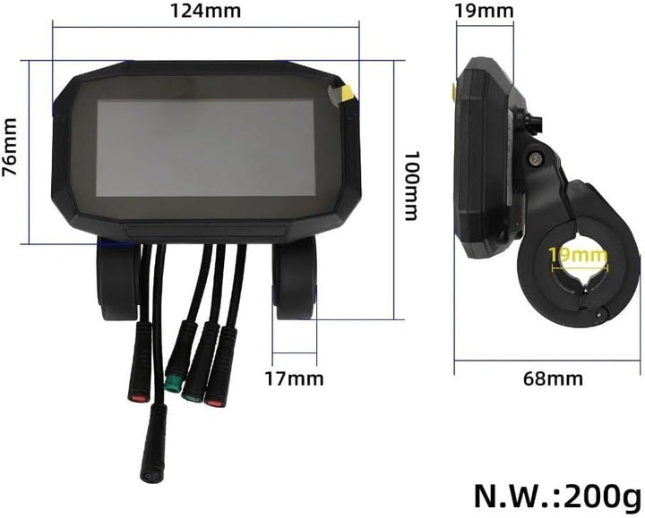 Für Kukirin G2 Pro Elektroroller-Instrumentententafel LCD-Display