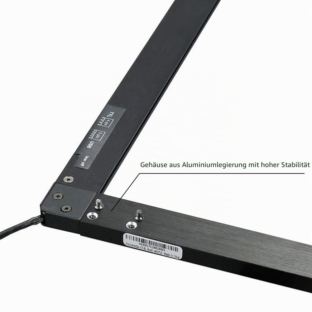 GreenTouch 40 Zoll Multi-Points IR Touch Overlay, Infrarot-Touch-Rahmen, mit USB-Schnittstelle für,