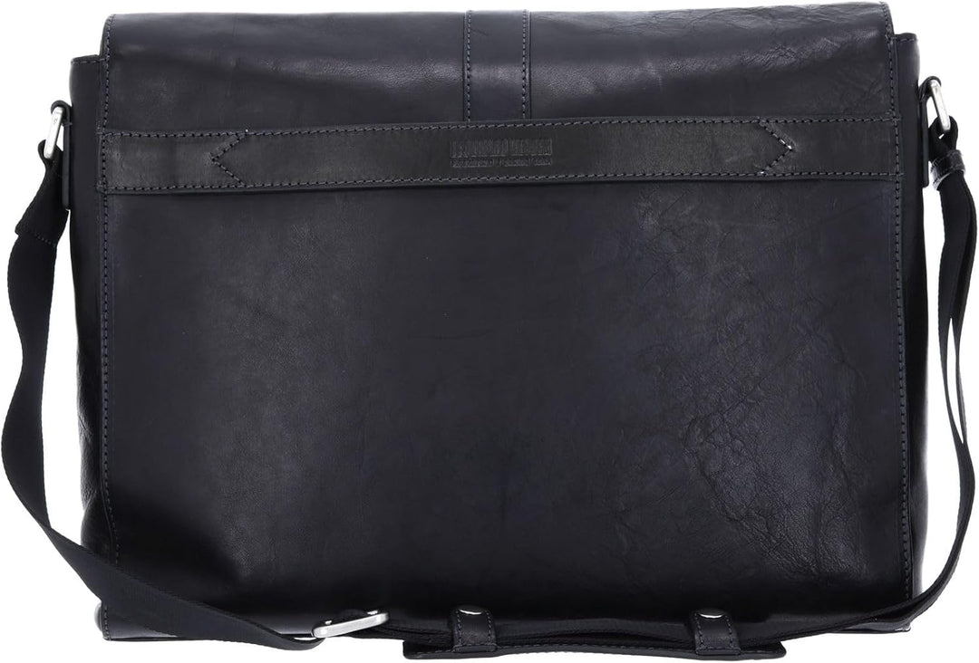 Leonhard Heyden Bergamo Messenger Bag L Black