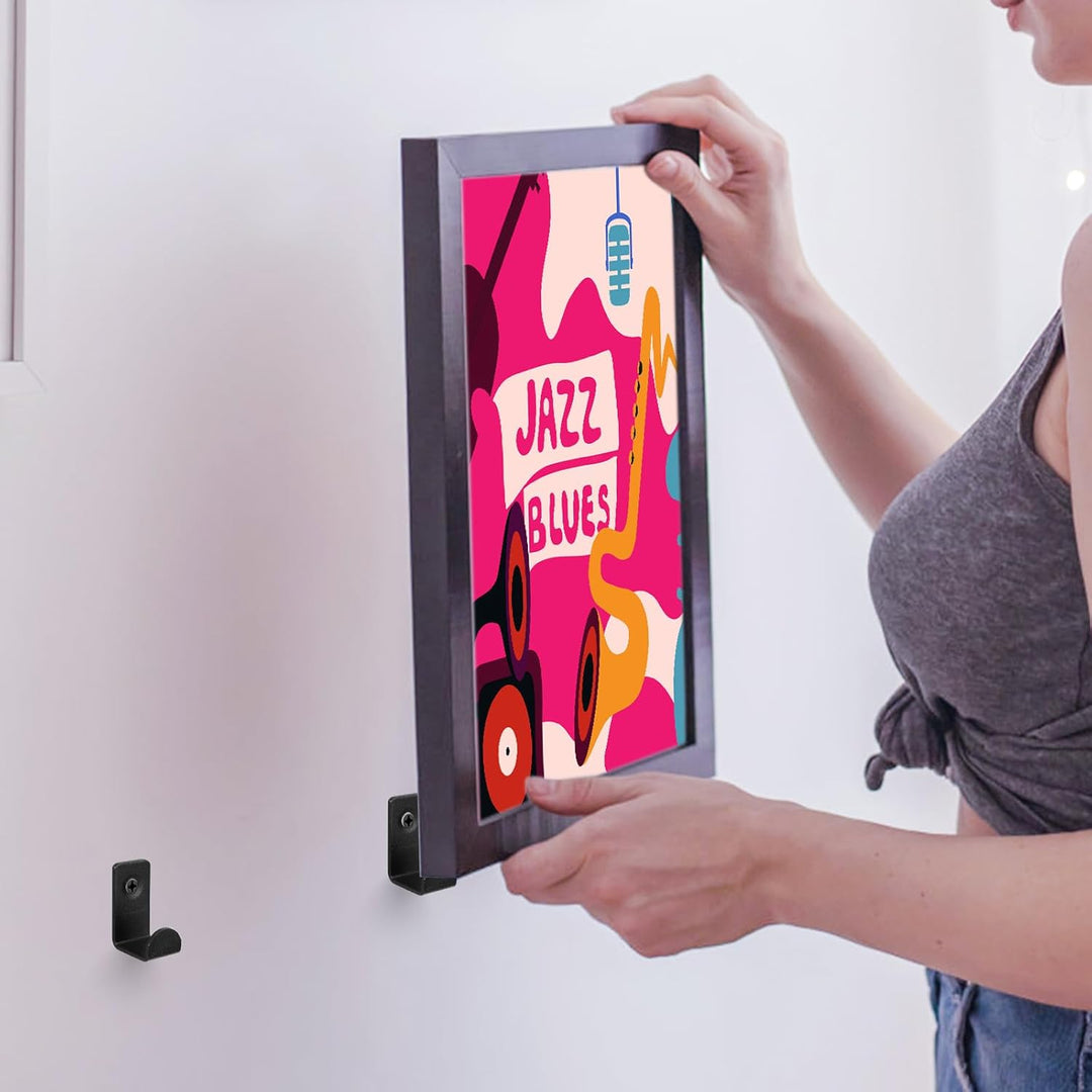 Diakey 28er Pack Vinyl-Platten Wandmontage-Displayhalter, Edelstahl-Vinyl-Platten-Speichergestell Wa