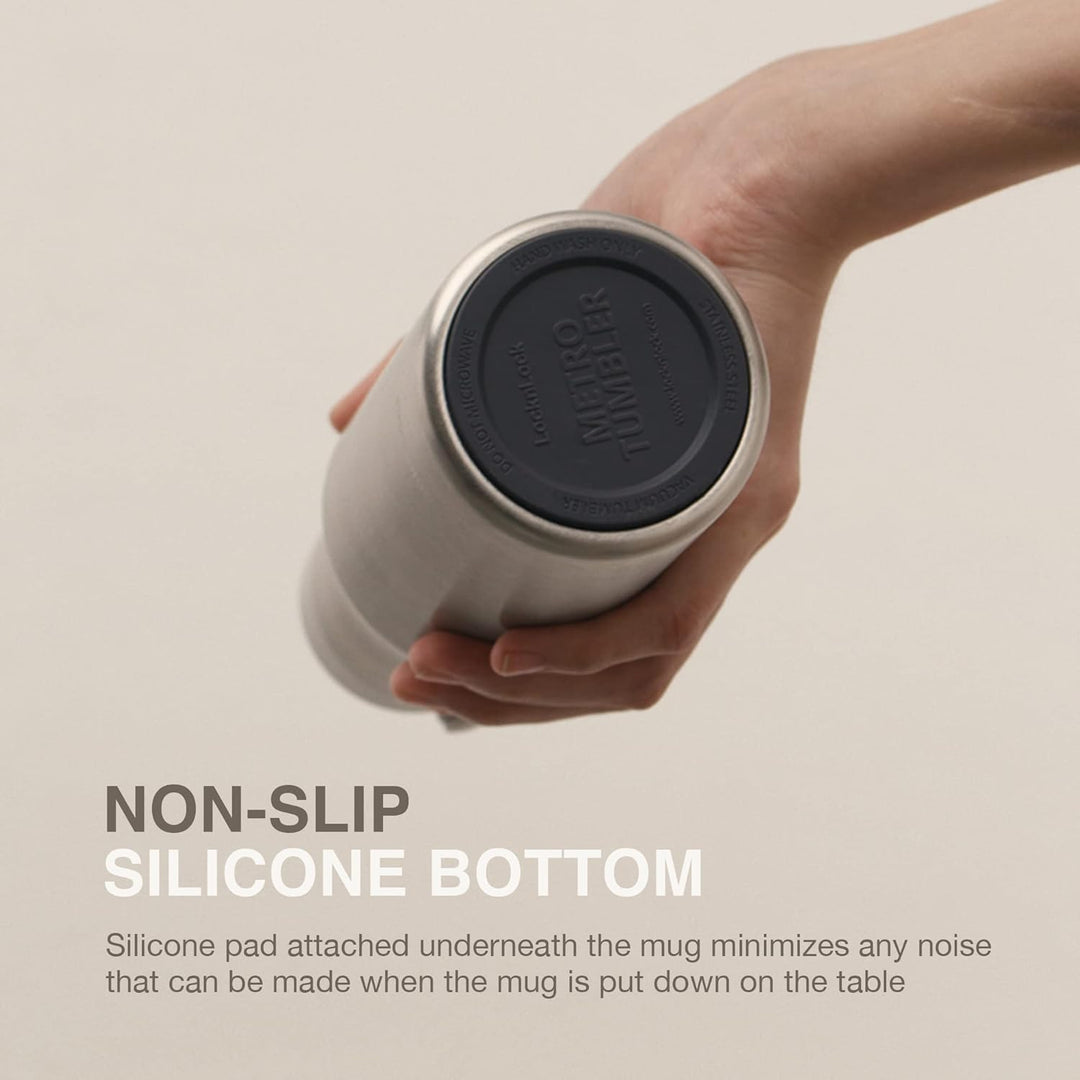 LOCK & LOCK METRO TUMBLER - Thermobecher für Kaffee, Tee und andere heisse und kalte Getränke - Vaku