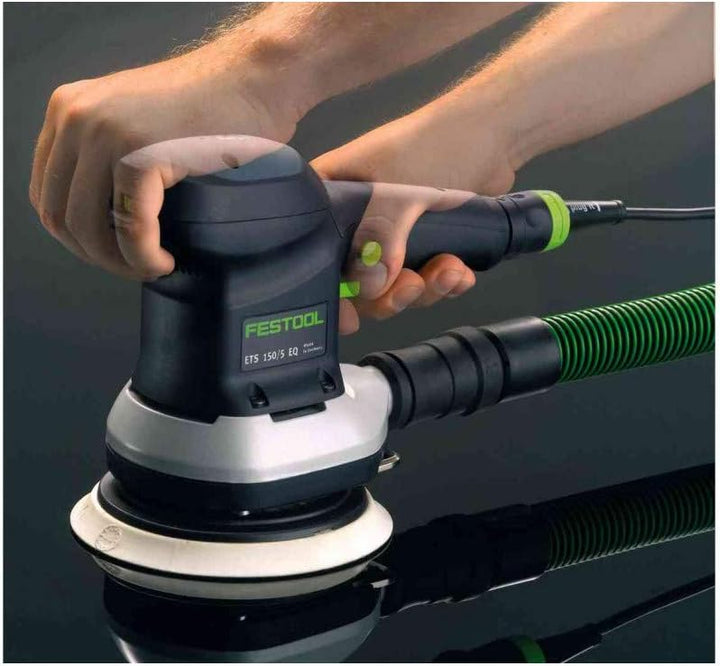 Festool Exzenterschleifer ETS 150/5 EQ-Plus (mit Schleifteller Ø 150 mm MULTI-JETSTREAM 2 (weich W-H
