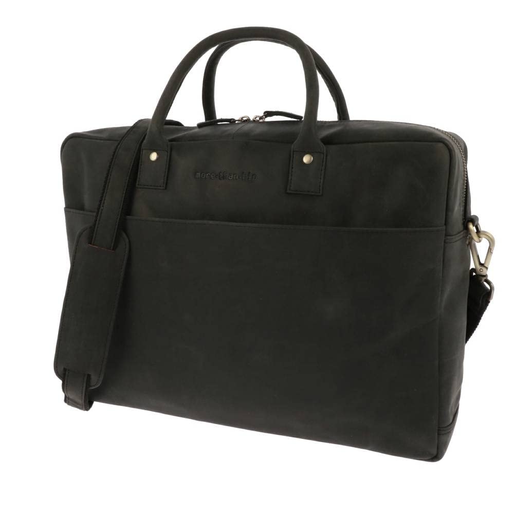 More Than Hip Huckleberry Laptoptasche - Geräumige Arbeitstasch für 15,6 Zoll Laptops Handtasche Umh