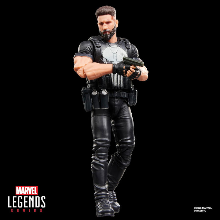 Marvel Legends Series Punisher, The Punisher Action-Figur Set zum Sammeln (15 cm)