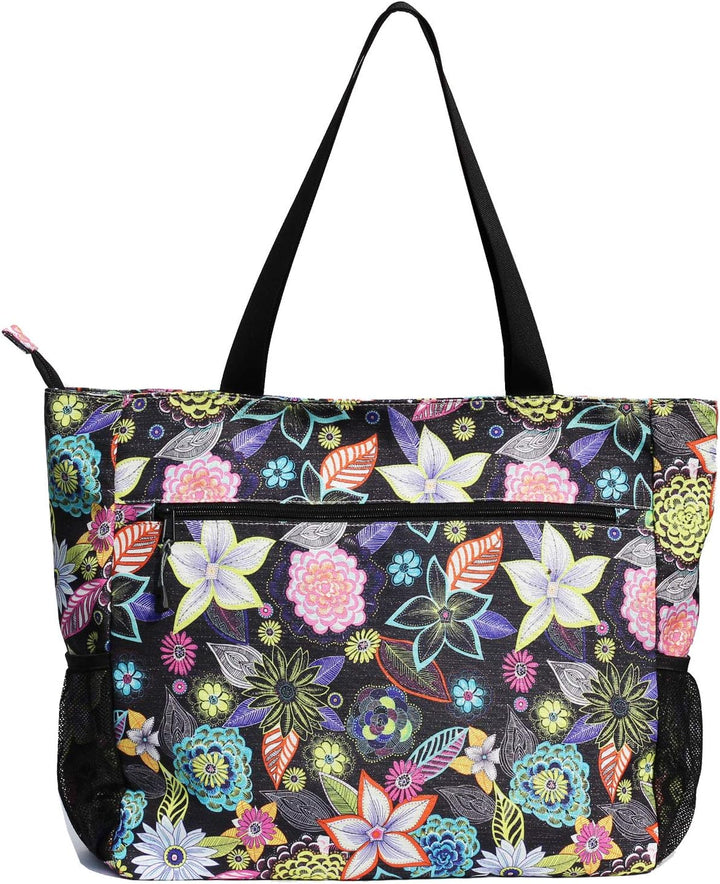Grosse Strandtasche, wasserabweisend, leicht, 50,8 cm, für Damen, für Fitnessstudio, Strand, Reisen,