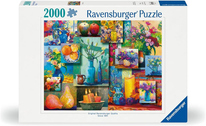 RAVENSBURGER 135911 Art - Contemporary 16954 Stillleben Schönheit 2000 Teile Puzzle für Erwachsene &