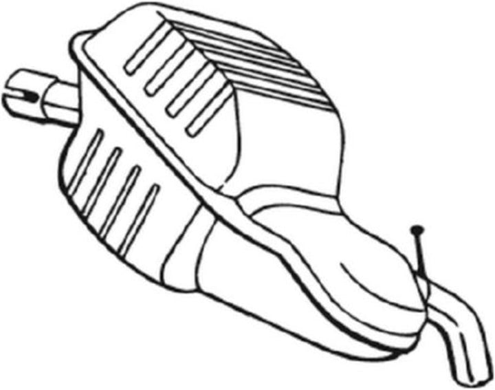 Bosal 235-139 Endschalldämpfer