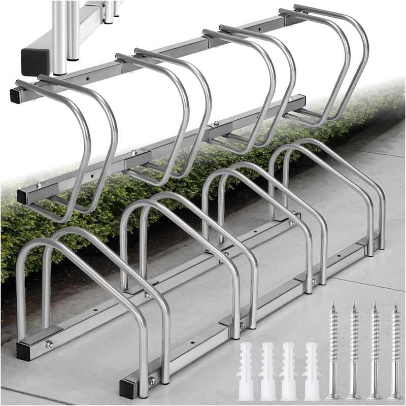 tectake® Fahrradständer für Fahrrad und e-Bike, Bike Stand für Fahrräder, Fahrrad Ständer, Fahrradha